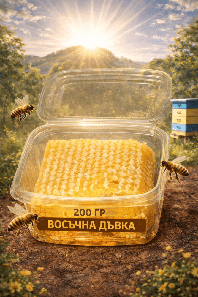 433 ВОСЪЧНА ДЪВКА ПИТА КУТИЯ (Пчелна дъвка) 200 г