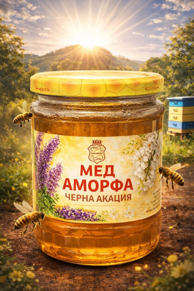 МЕД АМОРФА/ЧЕРНА АКАЦИЯ 720 гр